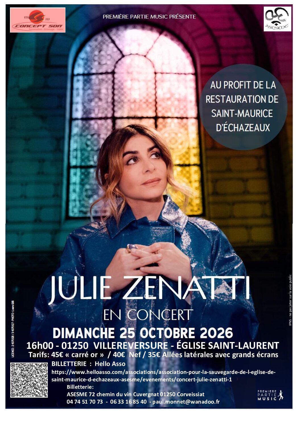 Concert Noël samedi 13 décembre 2025 à 15h